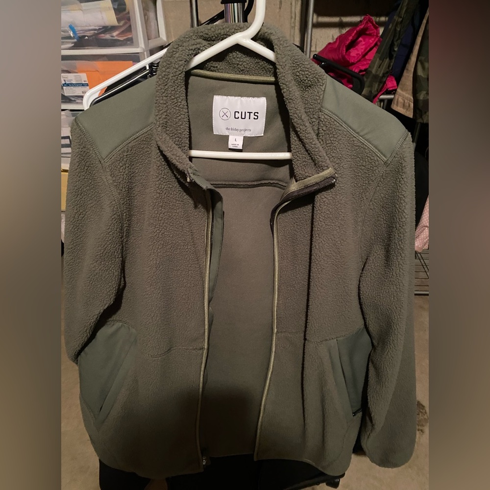 Mens Cuts Sherpa jacket